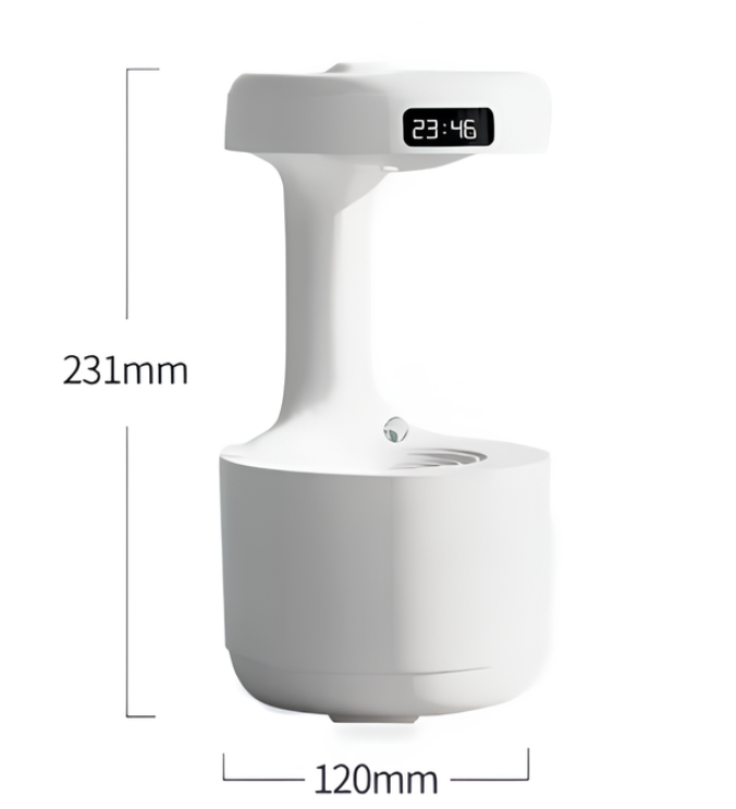 Anti-gravity humidifier