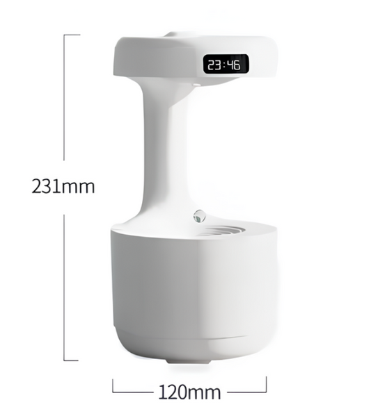 Anti-gravity humidifier